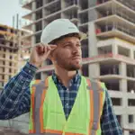 Entreprenor byggeprosjekt person 3