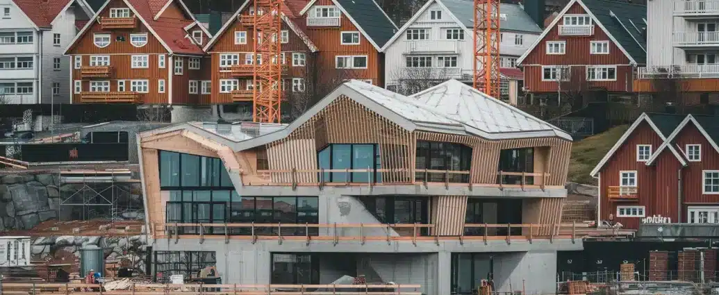 Nye byggeforskrifter i norge: hva betyr de for entreprenører og arkitekter? 1 Nye byggeforskrifter norge betyr entreprenorer arkitekter hovedbilde