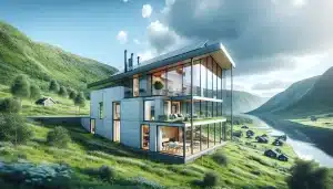 Slik bygger du moderne passivhus komplett guide energieffektive hjem hovedbilde