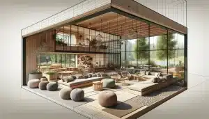 Trender innen interiorarkitektur dette vil prege bygg 2025 baerekraft smarte losninger hovedbilde