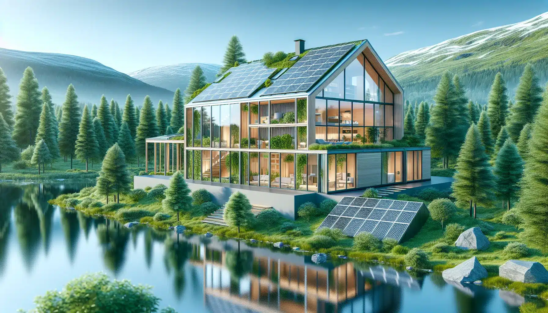 Slik bygger du et moderne passivhus – en komplett guide til energieffektive hjem – illustrasjon 1