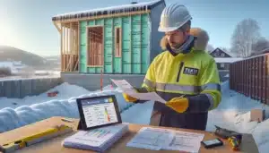 Norwegian contractor checks new building regulations using bim and documented site checklists