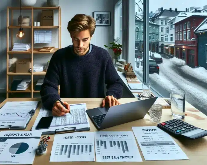 Slik kan entreprenorer forberede seg okonomiske svingninger hovedbilde